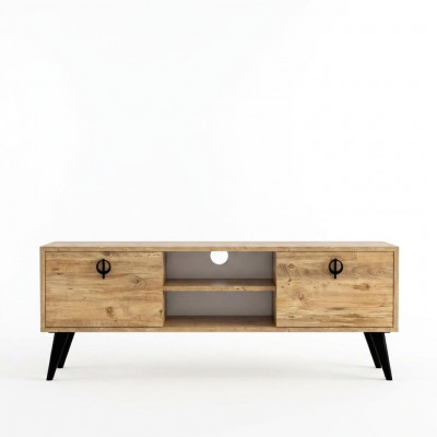 Bruin woonkamer TV-lagekast sideboard RTV modern design rechthoekige vorm