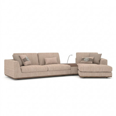 Ontwerper hoekbank L-vorm Luxe bank Bank Woonkamer Textiel Meubels.