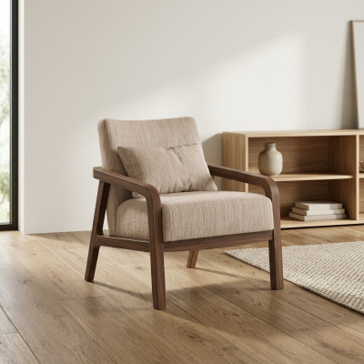 Moderne Nieuwe Luxe Designer Fauteuil Woonkamer Meubels Textiel Stoel