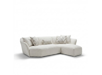 Designer Sofa Bank Wit Inrichting Woonkamer Hoekbank L-vorm Meubelen