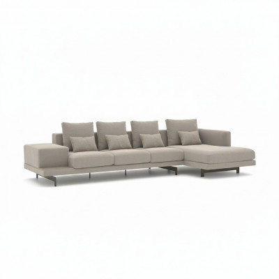 Luxe meubels Moderne set Hoekbank L-vorm Design meubilair Zitmeubelen