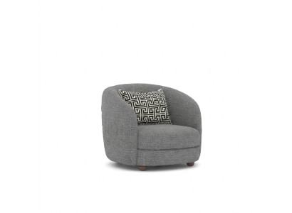 Grijs fauteuil ontworpen zitmeubelen gestoffeerde meubels woonkamer Nieuw Zitmeubilair.