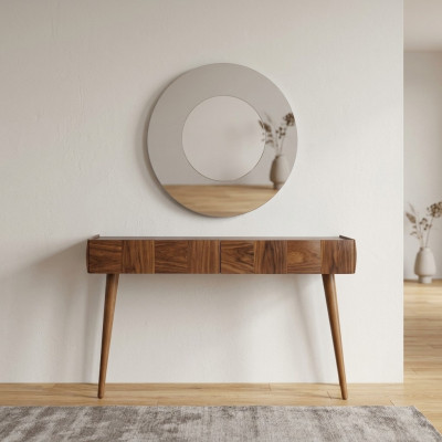 Console met spiegel Moderne woonkamer luxe meubelset Console