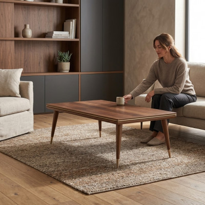 Salontafels Luxe Tafels Woonkamer Designmeubels Bruin Salontafel