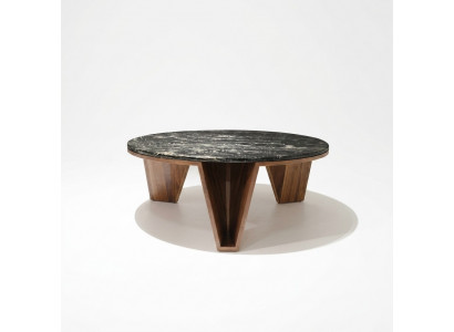 Luxe houten design salontafel woonkamer koffietafel modern interieur