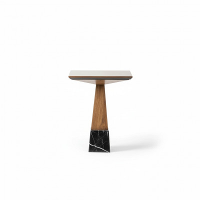 Nieuwe houten bijzettafel modern design inrichting tafel woonkamer salontafel