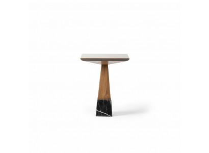 Nieuwe houten bijzettafel modern design inrichting tafel woonkamer salontafel