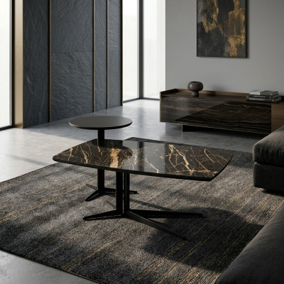 Luxueuze woonkamer compleet tafel salontafel bijzettafel design meubels