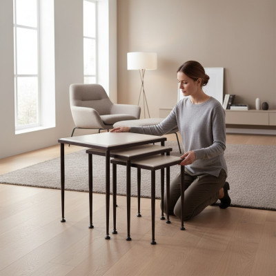 Luxe design salontafel koffie bijzettafel woonkamer inrichting nieuw