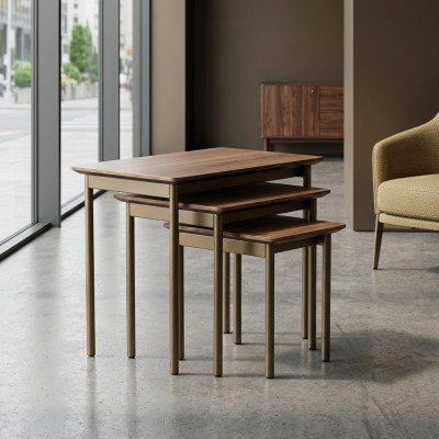 Moderne tafel woonkamer salontafels koffietafel hout bijzettafel