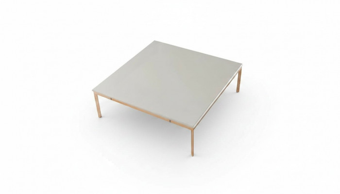 Moderne salontafel woonkamer bank tafel inrichting nieuwe meubels.