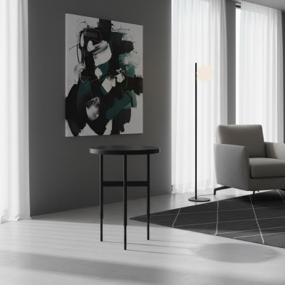 Nieuw luxe meubels ronde bijzettafel woonkamer design koffietafel tafel