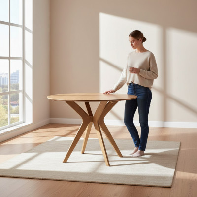 Eetkamer Modern Hout Eettafel Luxe Design Meubels Nieuwe Inrichting