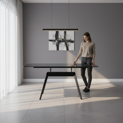 Moderne eettafel eetkamer eettafel inrichting meubel ontwerp luxe nieuw