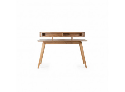 Schrijftafel Hout Meubels Computertafel Tafel Luxe Ontwerp Inrichting Nieuw