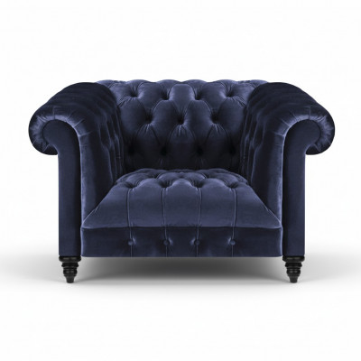 Nieuwe fauteuil gestoffeerde meubelen zitkussen textiel woonkamer inrichting Chesterfield