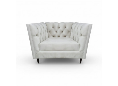 Luxe fauteuil woonkamer gestoffeerde meubels leren zitmeubel Chesterfield nieuw
