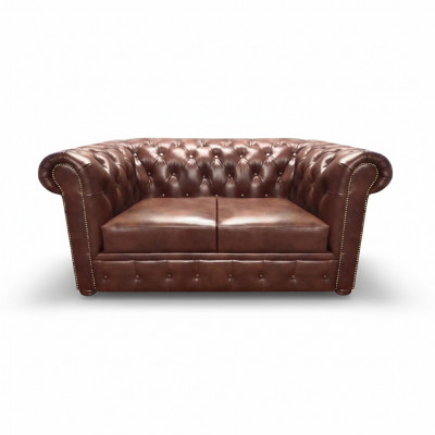 Meubilair Gestoffeerde meubels Woonkamer Bank Tweezitsbank Ligbank Inrichting Chesterfield