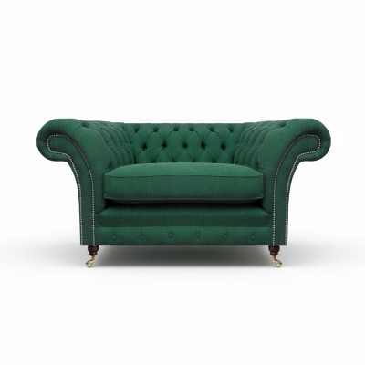Fauteuil Chesterfield Bank Woonkamer Meubilair Textielstof Inrichting Gestoffeerde meubels