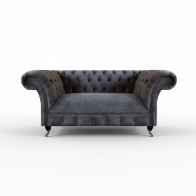 Luxe bank tweezits sofa meubels woonkamer grijs sofas Chesterfield
