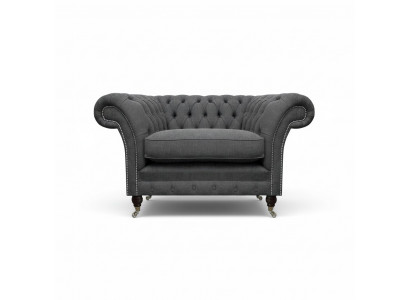 Chesterfield fauteuil gestoffeerde meubels luxe textiel meubels woonkamer Chesterfield