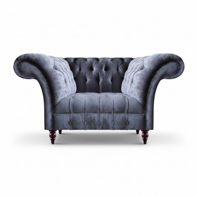 Moderne grijze woonkamerbank designer tweezits 2-zits textielsofa's