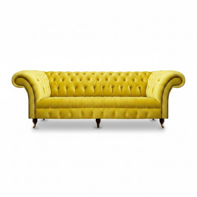 Edele Chesterfield zitmeubelen designer woonkamer bekleding textielbanken