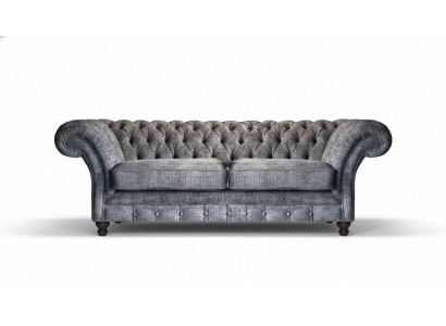 Luxe Chesterfield tweezits designer sofa's woonkamer chique bank.