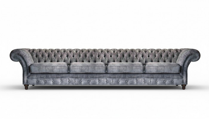 Elegant Chesterfield-bank woonkamer vierzits designer 4-zits nieuw