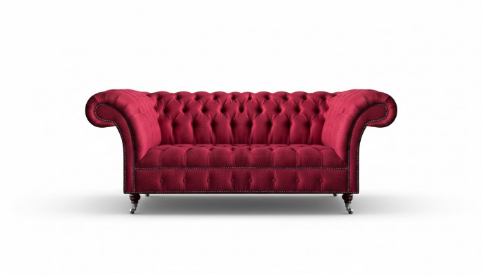 Luxueuze roze driezits bank woonkamerbank stoffen meubelstukken