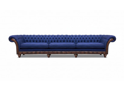 Chesterfield Luxe Driezitsbank Moderne Bank Stoffen Banken Meubels