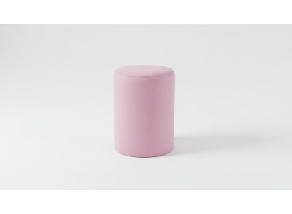 Roze poef luxe voetbank moderne stijl nieuwe zitter woonkamer