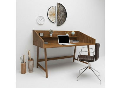 Hoogwaardige houten tafel Designer bureautafel Moderne houten meubels Bureau