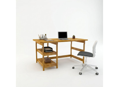 Bruine bureautafels Designer Hoogwaardige houten tafel Moderne bureaus