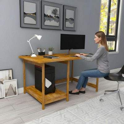 Stijlvolle werktafel designer salontafels bijzettafel houten meubels