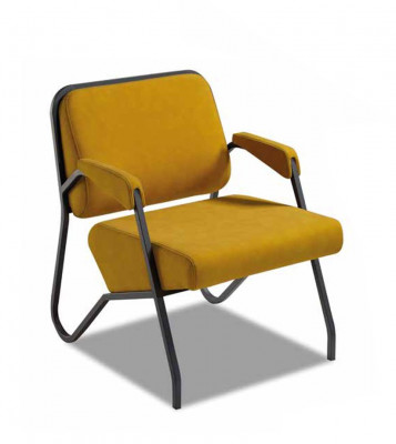 Luxe Gele Woonkamersofa Set Designer 3-Zits Fauteuil 2-delig