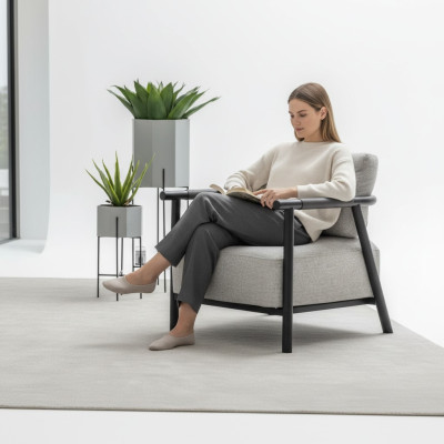 Zwart-Bruin Hoekbureau Designer Werkkamer Elegante Bureautafel