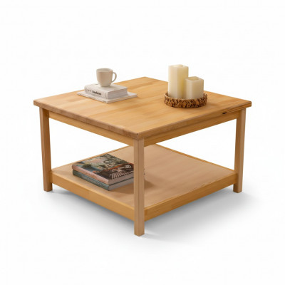 Beige houten salontafel moderne woonkamer koffietafel design meubels.