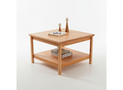 Bruine salontafel designer woonkamer koffietafel houten bijzettafel
