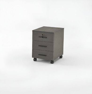Archiefkast Grijs Effen Kantoor Modern Design met Laden