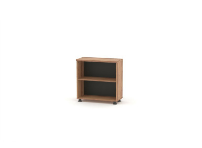 Dossierkast met legplank Werkkamer Bruin Effen Modern Stijl