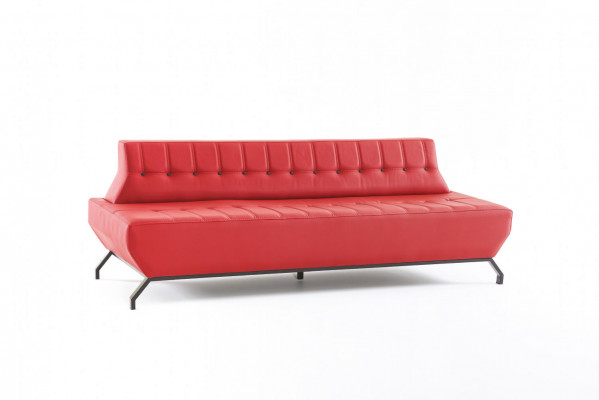 Compleet bankstel rood 3-zits beige 2-zits grijs fauteuil art deco leer