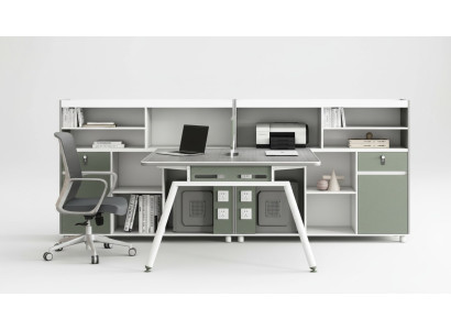 Gruppenschreibtisch Teamarbeitsplatz Tisch Möbel Kommode Schreibtisch 280x160