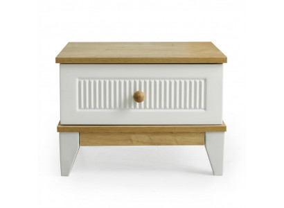 Design Modern Möbel Nachttisch Kinder Beistell Jugendzimmer Weiß Holz