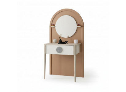 Schminktisch Elegant Spiegel Schublade Stilvolles Design Moderne Einrichtung