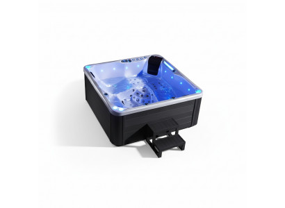 Hydromassagewanne Whirlpool Blubberbad Spa-Bad Whirlwanne 200x200 cm