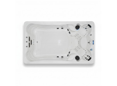 Massagebad Outdoor-Spa Whirlpool Hot Tub Blubberbad Hydromassagewanne 398x230cm