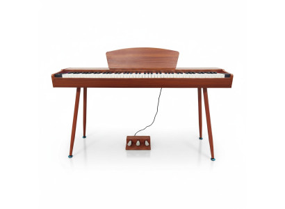 Digitale piano 135 cm rode kersen toetsen