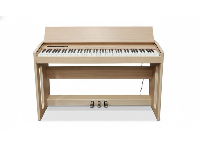 Digitale piano voor thuisgebruik 130 cm lichtbruin