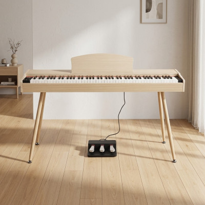 Digitale piano voor thuisgebruik 135 cm beige